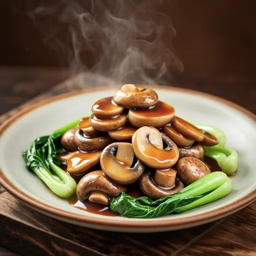 King Oyster Mushroom Soy Sauce Butter Stir-fry