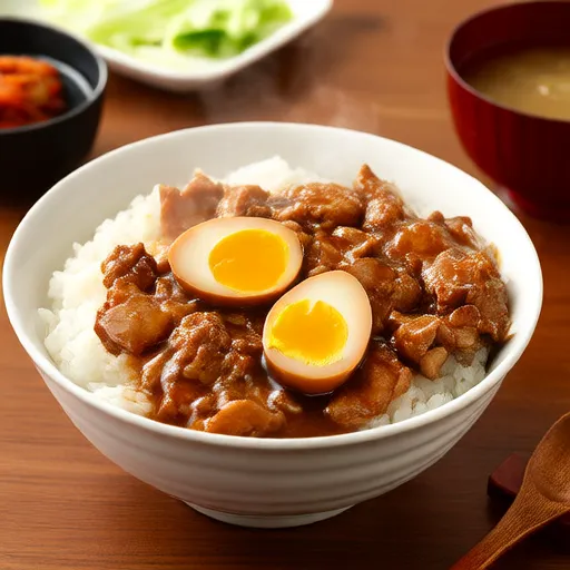 雞肉與蛋的親子丼