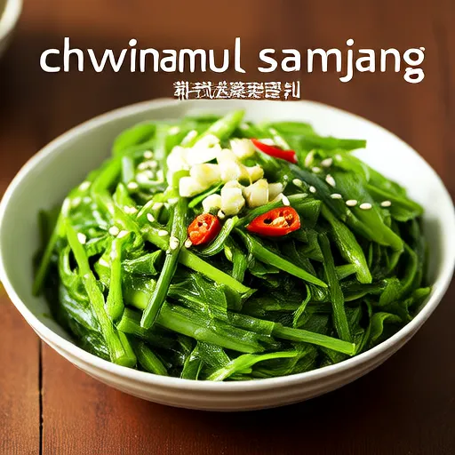 Chwinamul Ssamjang Salatası