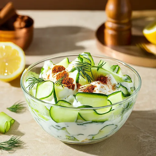 Insalata di Yogurt e Cetriolo del Medio Oriente