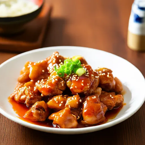 Frango Teriyaki com Peito de Frango