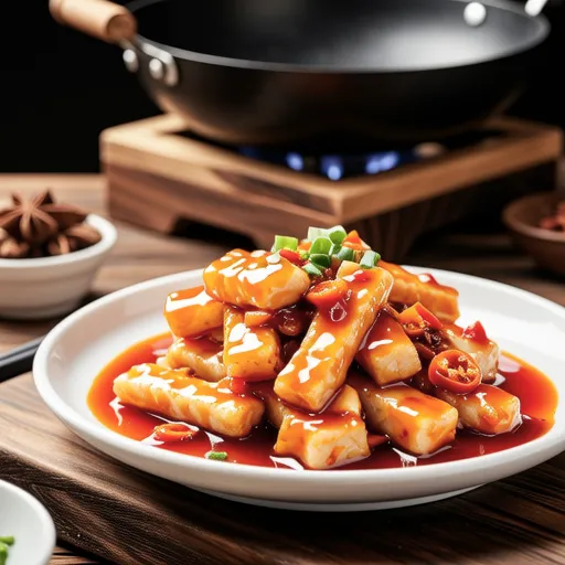 Soy Sauce Stir-fried Fish Cake and Gochujang Stir-fried Fish Cake