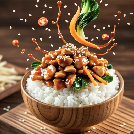 Sasamito Chingensai no Chuka Miso Don