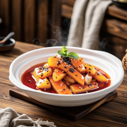 Spicy Braised Potatoes with Perilla Oil