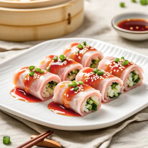 Cabbage Pork Shabu Rolls