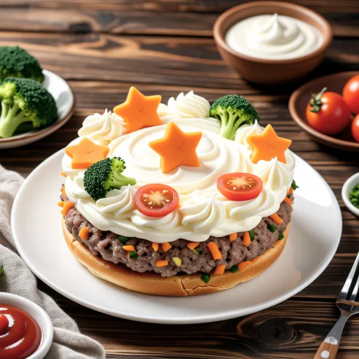 Hamburger Cream Cake