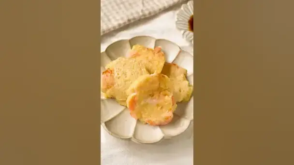 豆腐とエビのふわふわ焼き