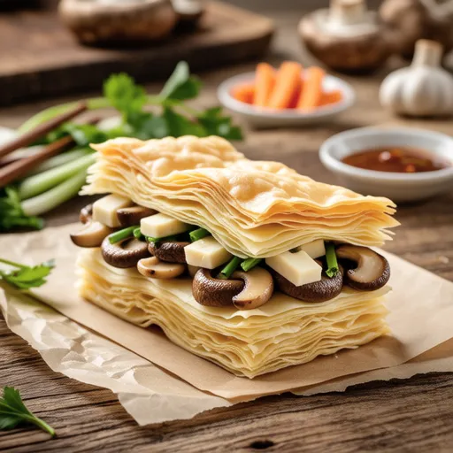 Vegetable Mille-Feuille Wellington