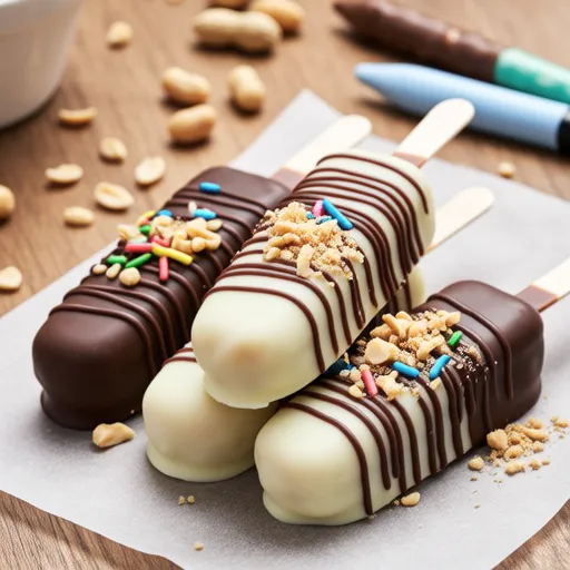 Ice Choco Banana Stick