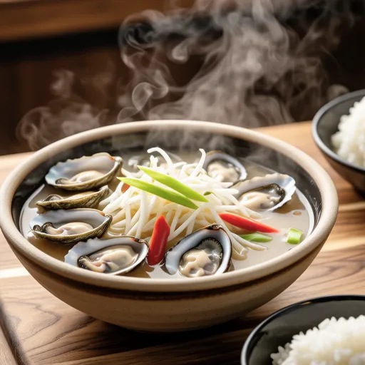 굴 콩나물 국