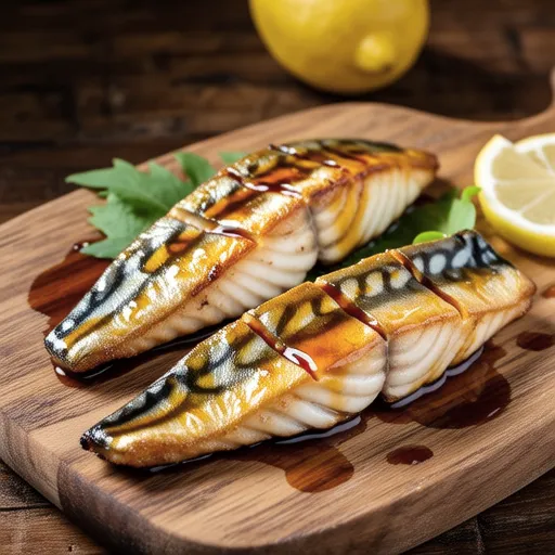 Grilled Mackerel with Yuzu Pepper Mayo