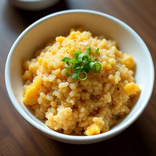 Riz sauté aux œufs