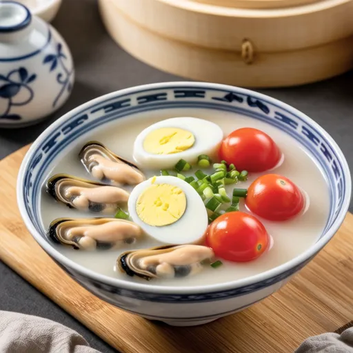Scallop and Tomato Chinese Soup