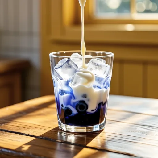 Blueberry Latte