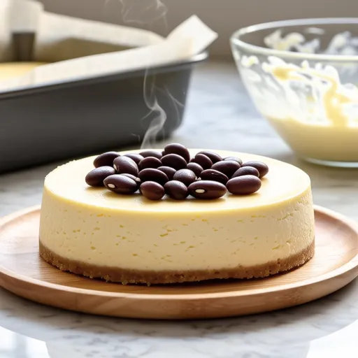 Azuki Tofu Cheesecake