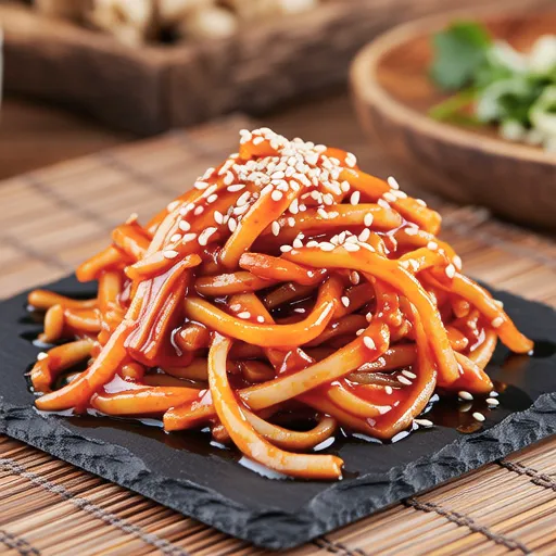 Chikuwa and Nagaimo with Gochujang Mayo