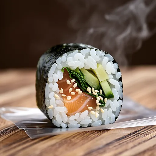 Sanma Sushi Roll