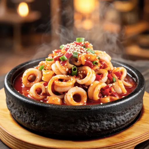 Spicy Stir-fried Squid