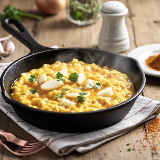 Milk Egg Curry