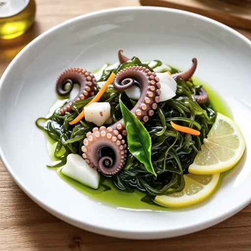 Seaweed and Octopus Salad