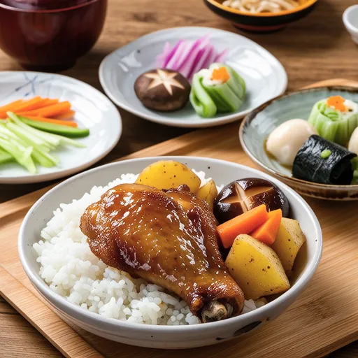 Chicken and Potato Set Meal