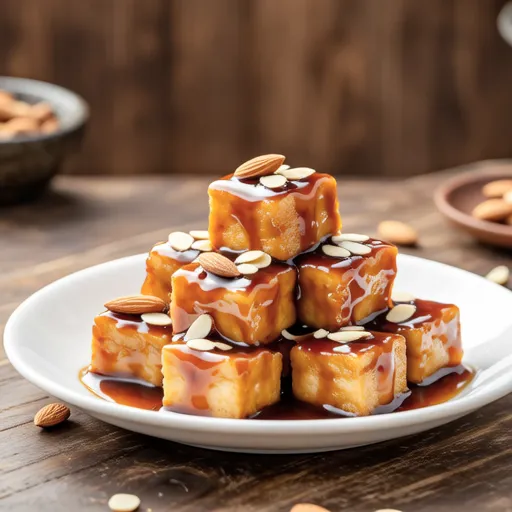 Tofu Gangjeong - Nutty Tofu Gangjeong