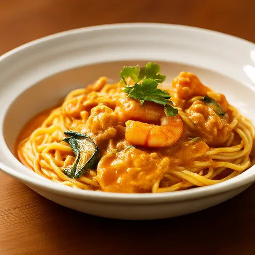 Curry Cream Pasta