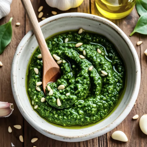 Perilla Leaf Pesto (Vegetarian)