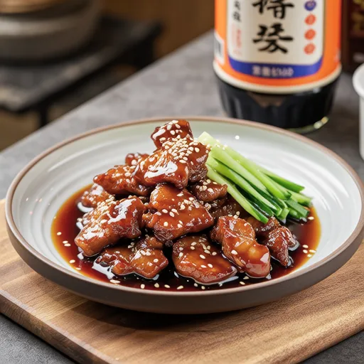 Stir-fried Pork with Pickled Takana