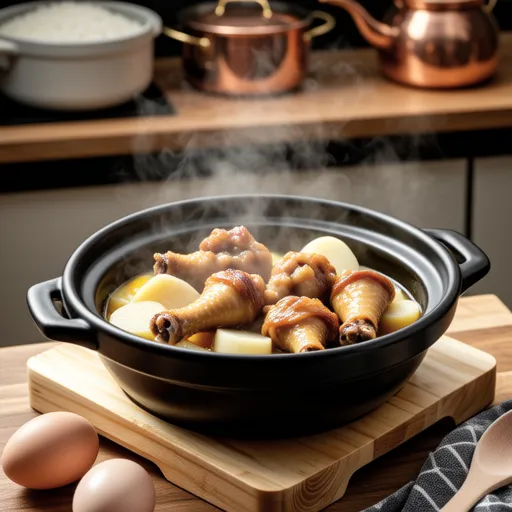 Simmered Chicken and Daikon Radish
