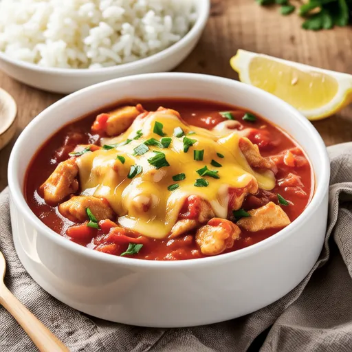 Chicken Tomato Cheese Stew