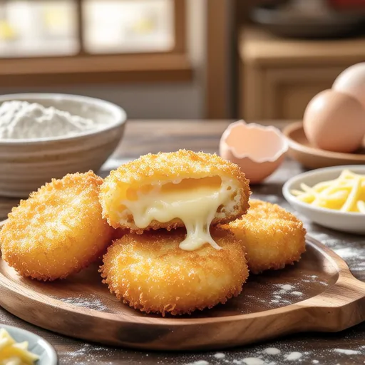 Sweet Potato and Cheese Croquettes