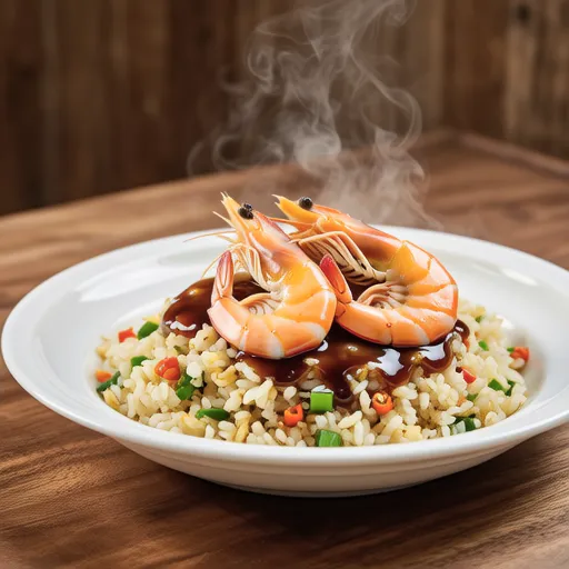 Shrimp Fried Rice with Oyster Sauce