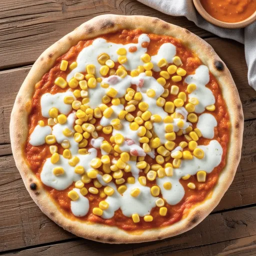 Corn Pizza - Quick Beer Snack
