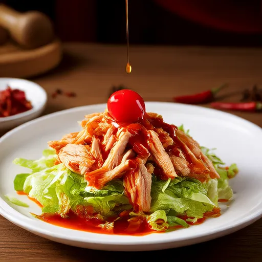 Low-fat Sweet and Spicy Chicken Salad