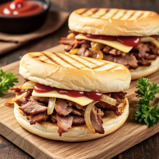 Pork Chop Pocket Sandwich