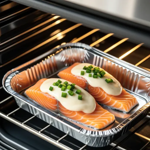Salmon with Mentaiko Mayo Bake