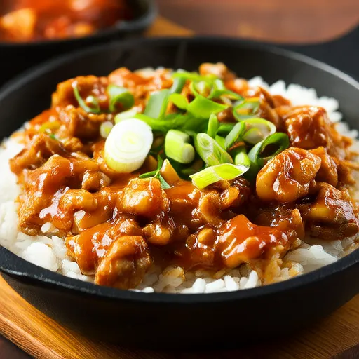Soft and Delicious Chicken Thigh Cheese Rice