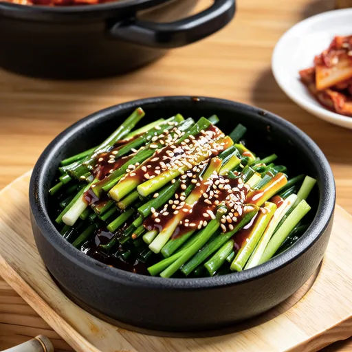 Green Onion Namul (Seasoned Side Dish)