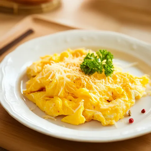 Омлет с сыром