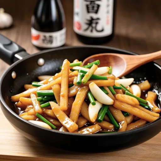 Chikuwa and Garlic Chives Stir-fry