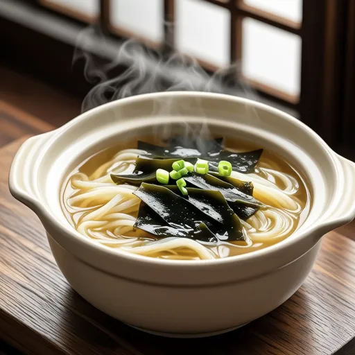 Clear Soup with Roasted Seaweed