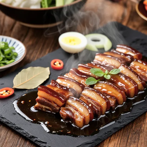Braised Pork Belly with Soy Sauce