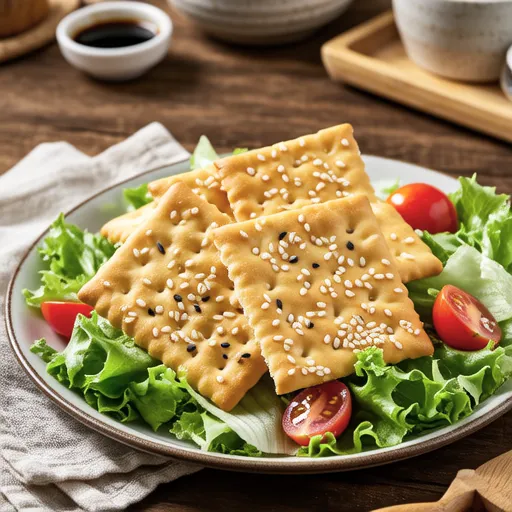 Shirasu Cheese Cracker Salad