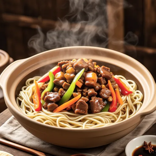 Mabo Harusame with Bell Peppers