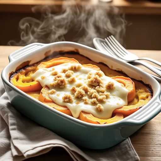 Pumpkin Mayonnaise Gratin