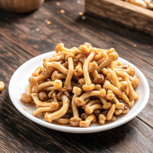 Deep-fried Enoki Mushrooms