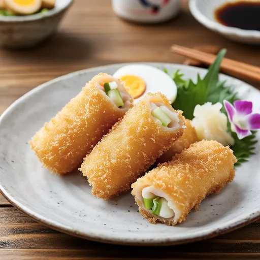 Salmon Stick Fry with Japanese-style Tartar Sauce