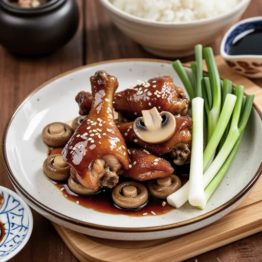 Seseri and Garlic Chives Stir-fry with Zha Cai