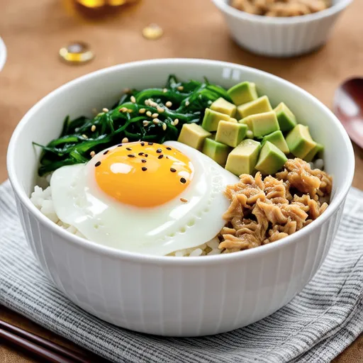 Avocado Egg Rice Bowl